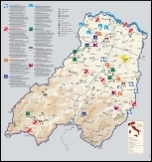 Cartoguida dei Musei della provincia di Parma - fronte