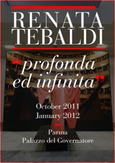Mostra Renata Tebaldi allestita nel Palazzo del Governatore a Parma